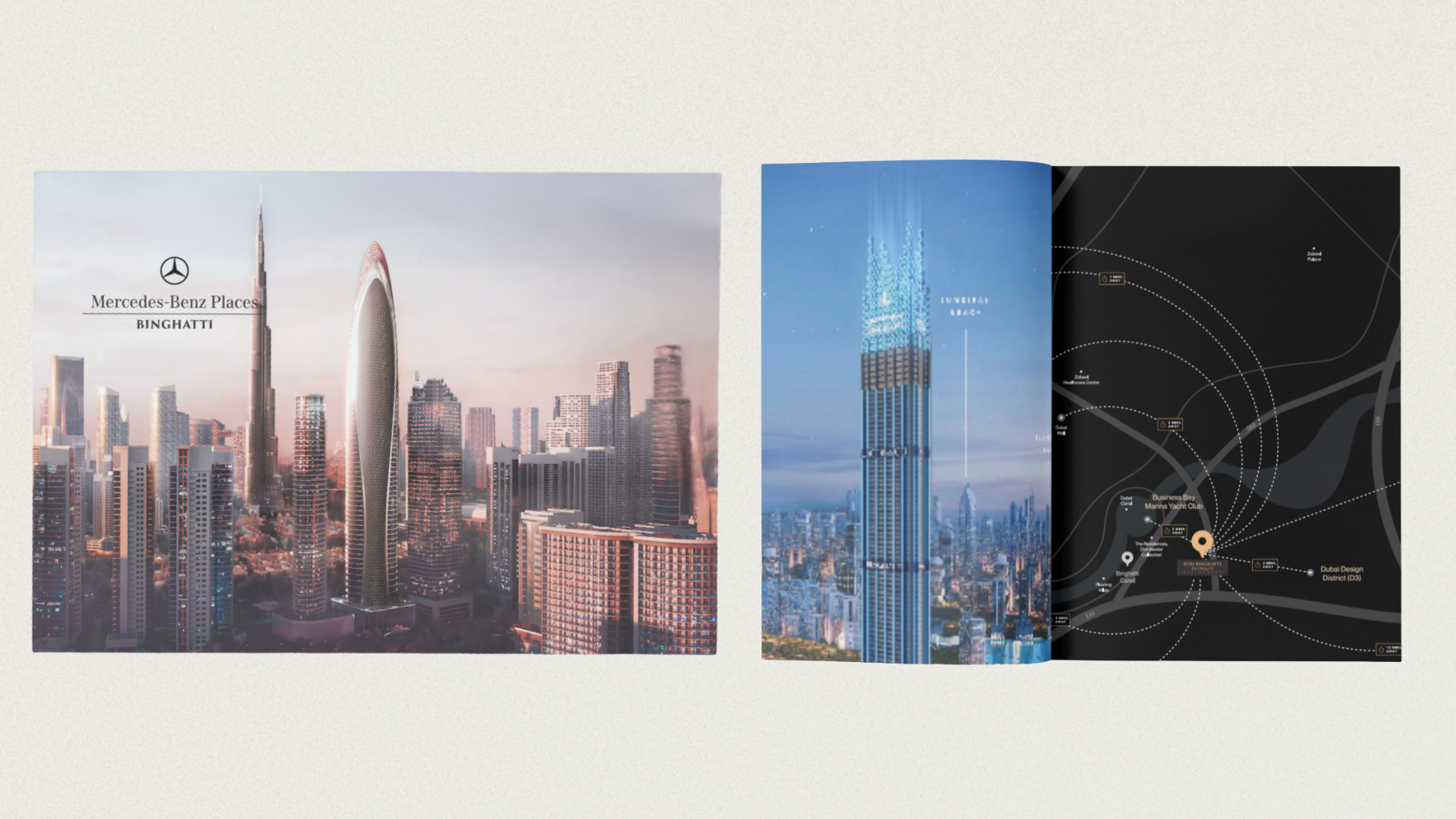 Dubai luxury listing materials