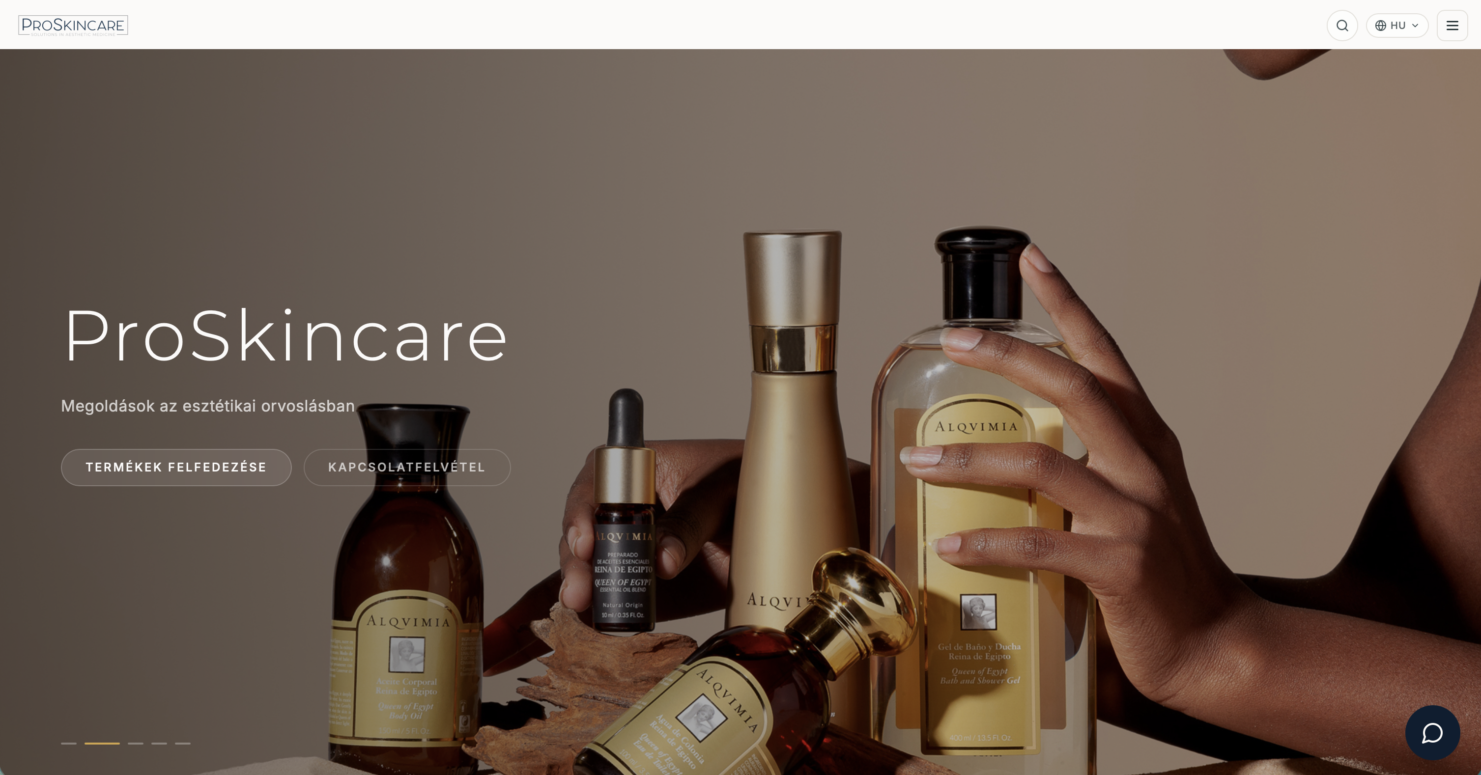 Proskincare website